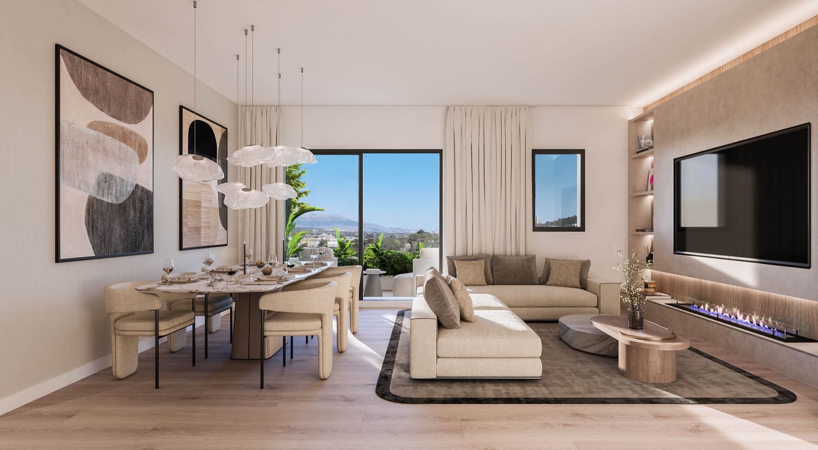 2 chambre Penthouse à vendre à La Villajoyosa / Vila Joiosa avec piscine garage - 655 000 € (Ref: 9547042)