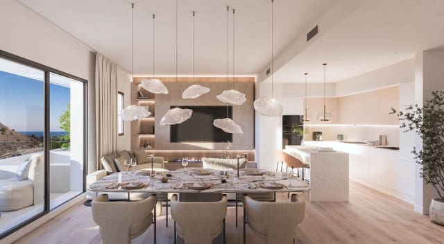 2 Zimmer Penthouse zu verkaufen in La Villajoyosa / Vila Joiosa mit Pool Garage - 655.000 € (Ref: 9547042)