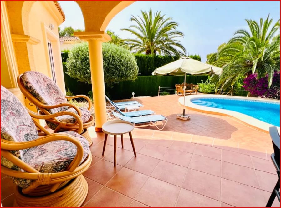 3 makuuhuone Huvila myytävänä paikassa Moraira - 650 000 € (Ref: 9563852)