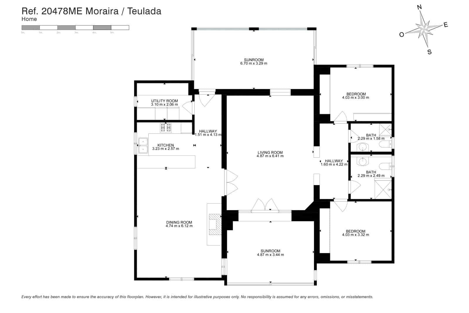 3 bedroom Villa for sale in Moraira with pool - € 820,000 (Ref: 9563863)