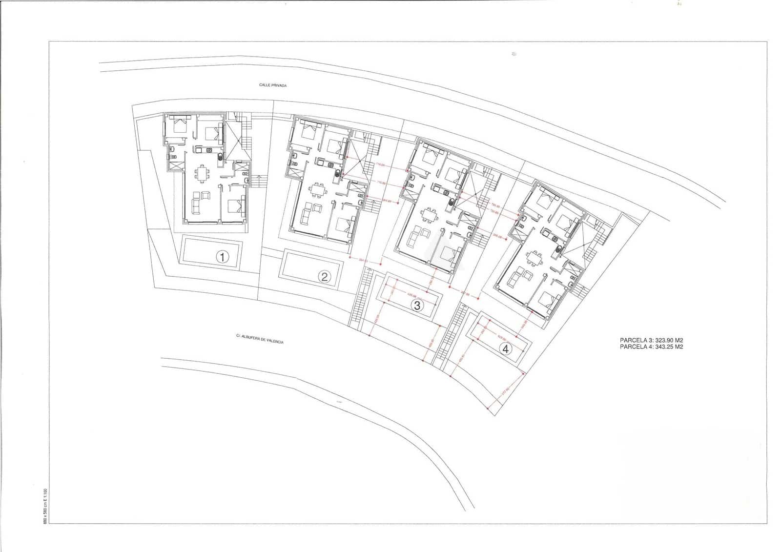3 Zimmer Villa zu verkaufen in Pedreguer mit Pool Garage - 529.000 € (Ref: 9581320)