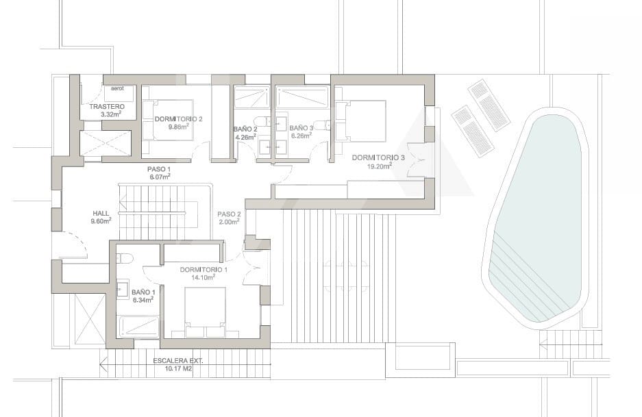 Chalet de 4 habitaciones en Benissa en venta con piscina - 1.150.000 € (Ref: 9632720)