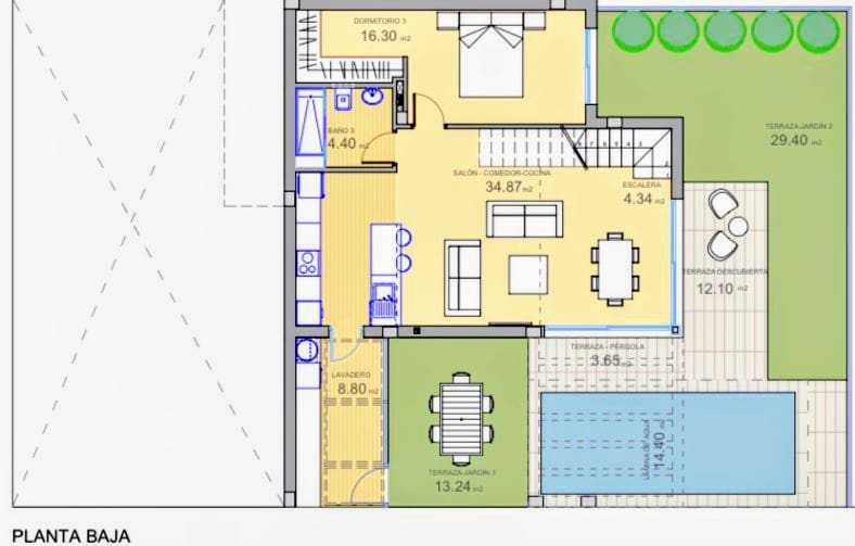 3 Zimmer Villa zu verkaufen in Polop mit Pool - 870.000 € (Ref: 9636118)