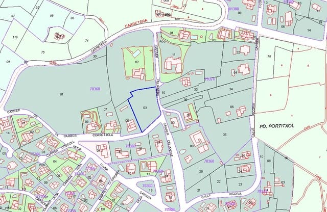 Tontti myytävänä paikassa Portichol - Balcón al Mar, Javea / Xàbia - 470 000 € (Ref: 9687264)