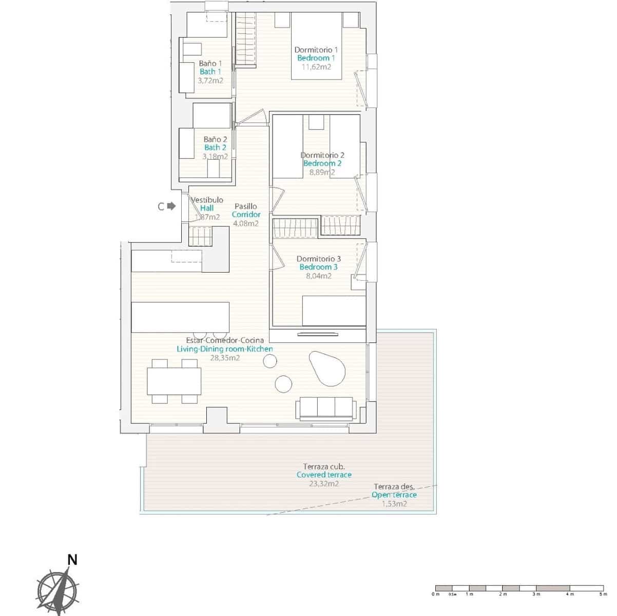 3 chambre Appartement à vendre à La Villajoyosa / Vila Joiosa avec piscine garage - 750 000 € (Ref: 9687281)