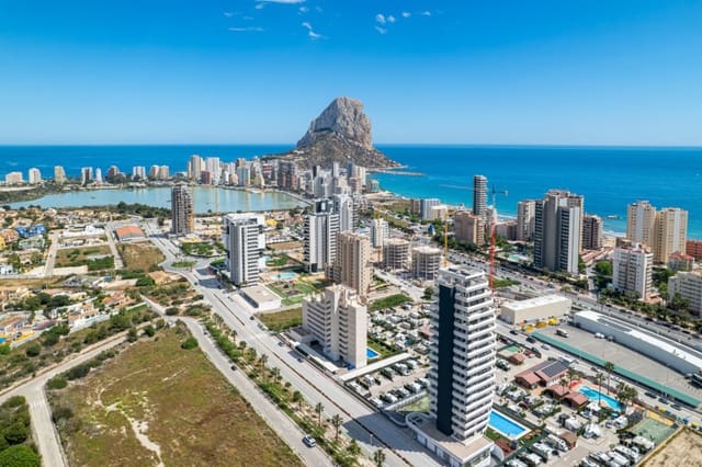 3 chambre Appartement à vendre à Calpe / Calp avec piscine garage - 625 000 € (Ref: 9805497)