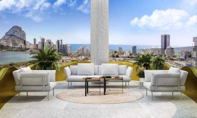 3 chambre Appartement à vendre à Calpe / Calp avec piscine garage - 625 000 € (Ref: 9805497)