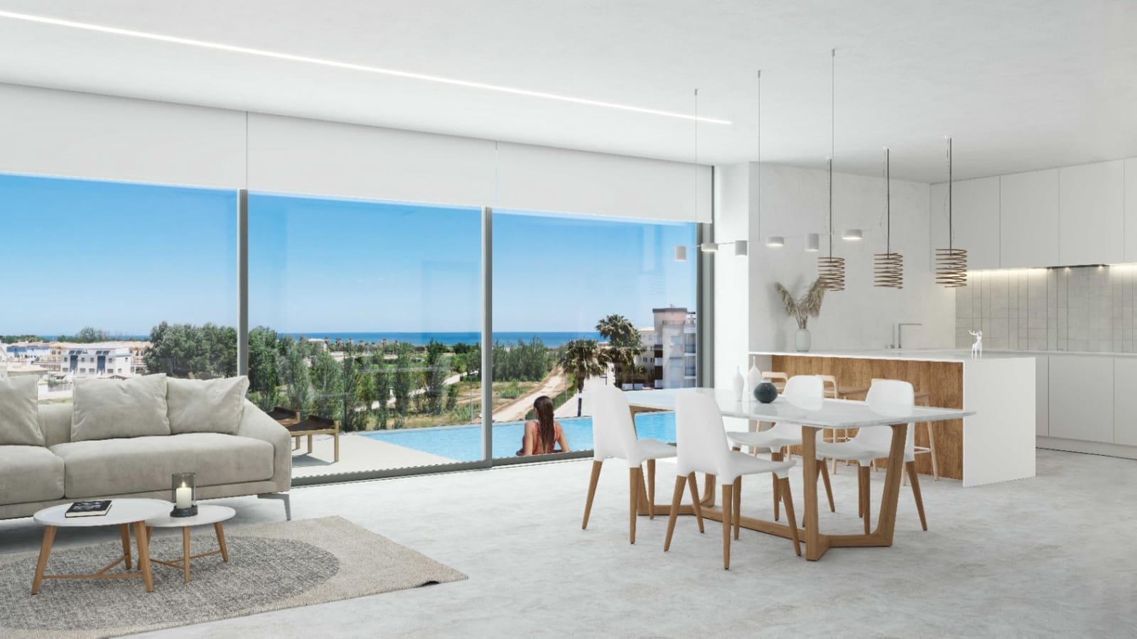 2 bedroom Apartment for sale in Oliva with pool - € 280,000 (Ref: 9832801)