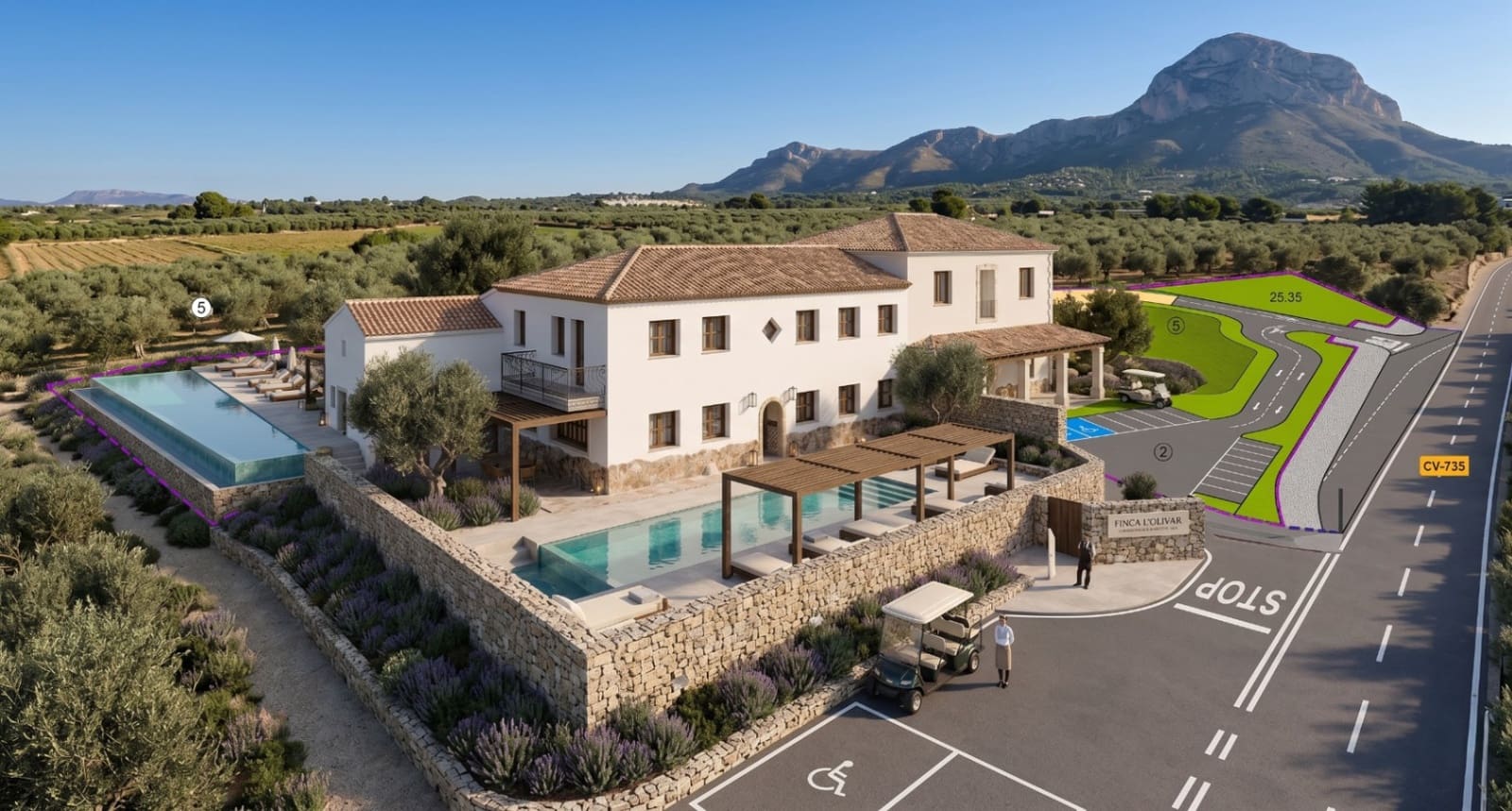 Chalet de 14 habitaciones en La Xara en venta - 1.380.000 € (Ref: 9944883)
