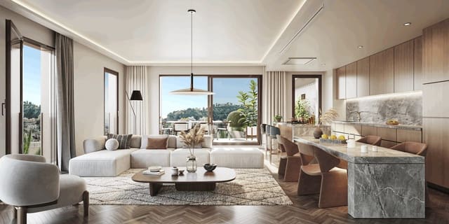 2 sovrum Takvåning till salu i El Limonar, Málaga stad med pool garage - 1 390 000 € (Ref: 9851056)
