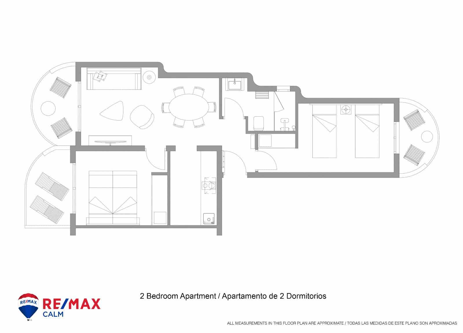 1 slaapkamer Flat te koop in Portocolom met zwembad - € 295.000 (Ref: 10186227)