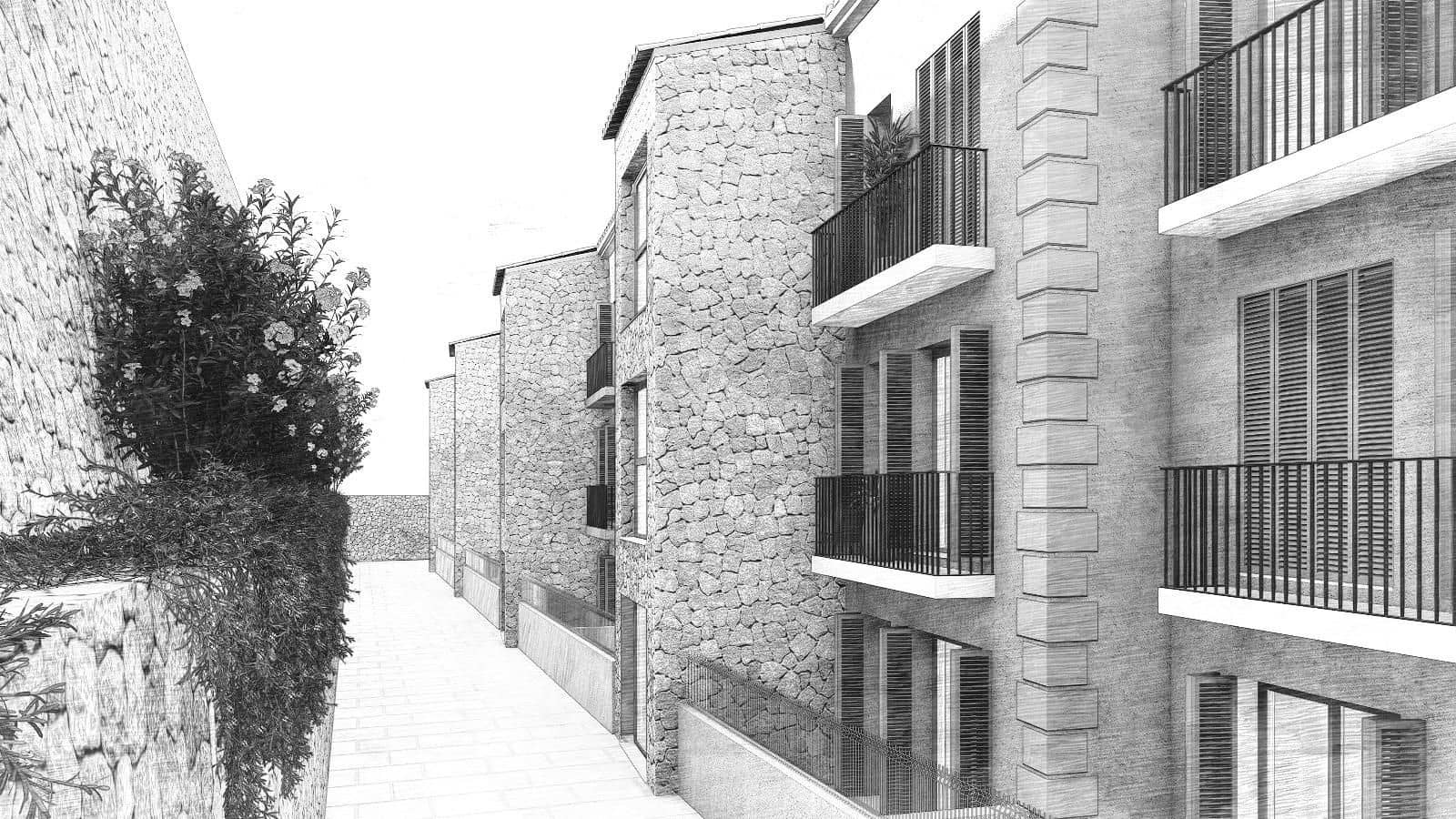 2 soverom Leilighet til salgs i Bunyola med svømmebasseng - € 455 000 (Ref: 8358199)