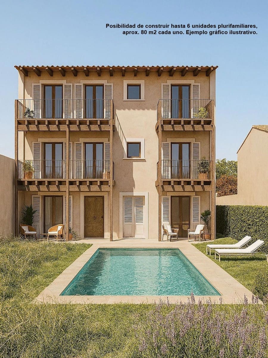 Byggetomt til salgs i Sa Pobla - € 142 000 (Ref: 8494537)