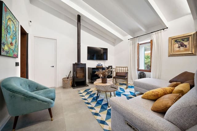 3 soveværelse Byhus til salg i Galilea, Puigpunyent med swimmingpool garage - € 1.150.000 (Ref: 9161778)