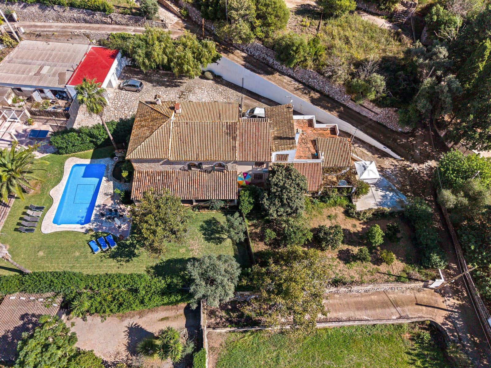 9 chambre Finca/Maison de Campagne à vendre à Pollensa / Pollenca avec piscine garage - 1 700 000 € (Ref: 9348002)