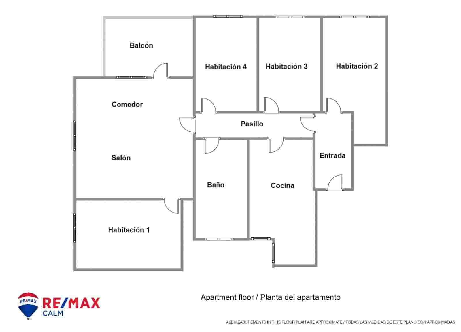 4 bedroom Flat for sale in Palma de Mallorca - € 360,000 (Ref: 9510225)