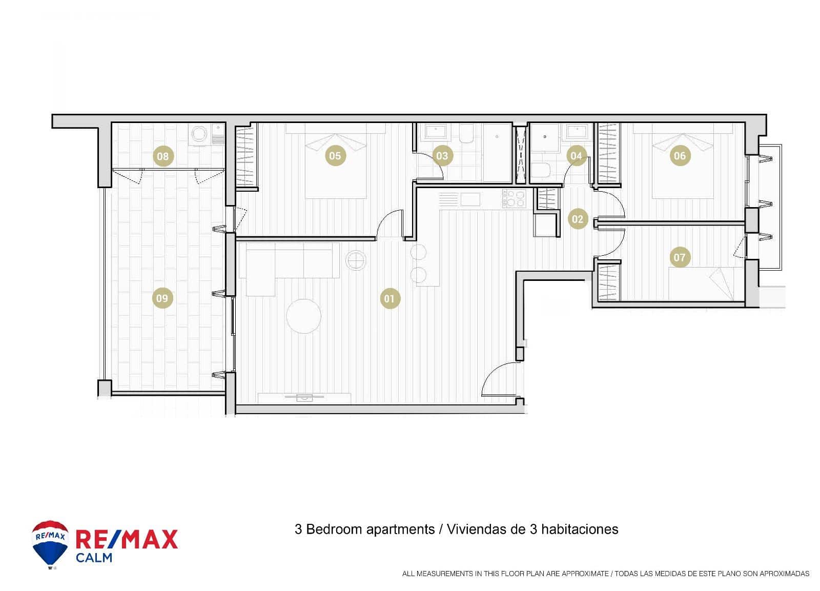 2 sovrum Lägenhet till salu i Bunyola med pool - 550 000 € (Ref: 9523100)