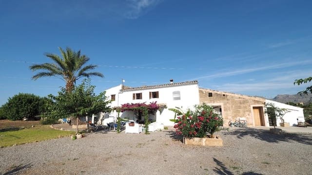 4 slaapkamer Finca/Landhuis te koop in Pollensa / Pollença - € 1.200.000 (Ref: 9523176)