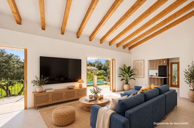 3 sovrum Finca/Hus på landet till salu i Pollensa / Pollença med pool garage - 1 500 000 € (Ref: 9523181)