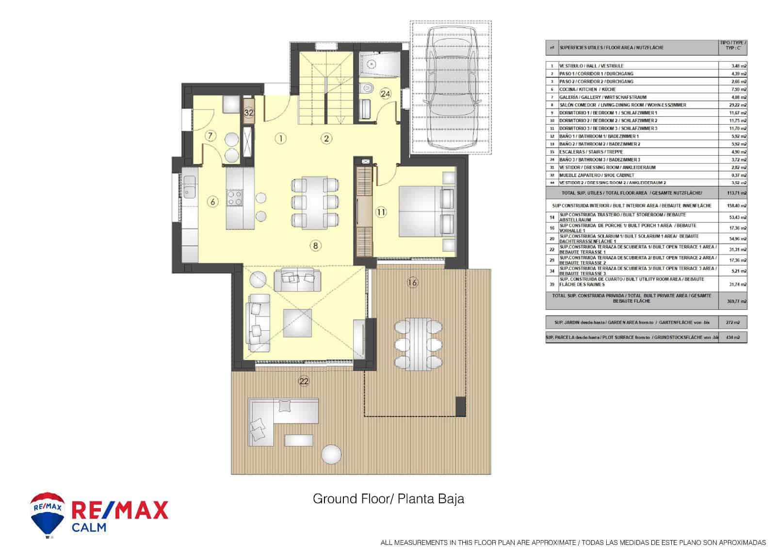 3 soveværelse Byhus til salg i Colonia de Sant Pere / Colonia de San Pedro med swimmingpool garage - € 1.270.000 (Ref: 9523193)