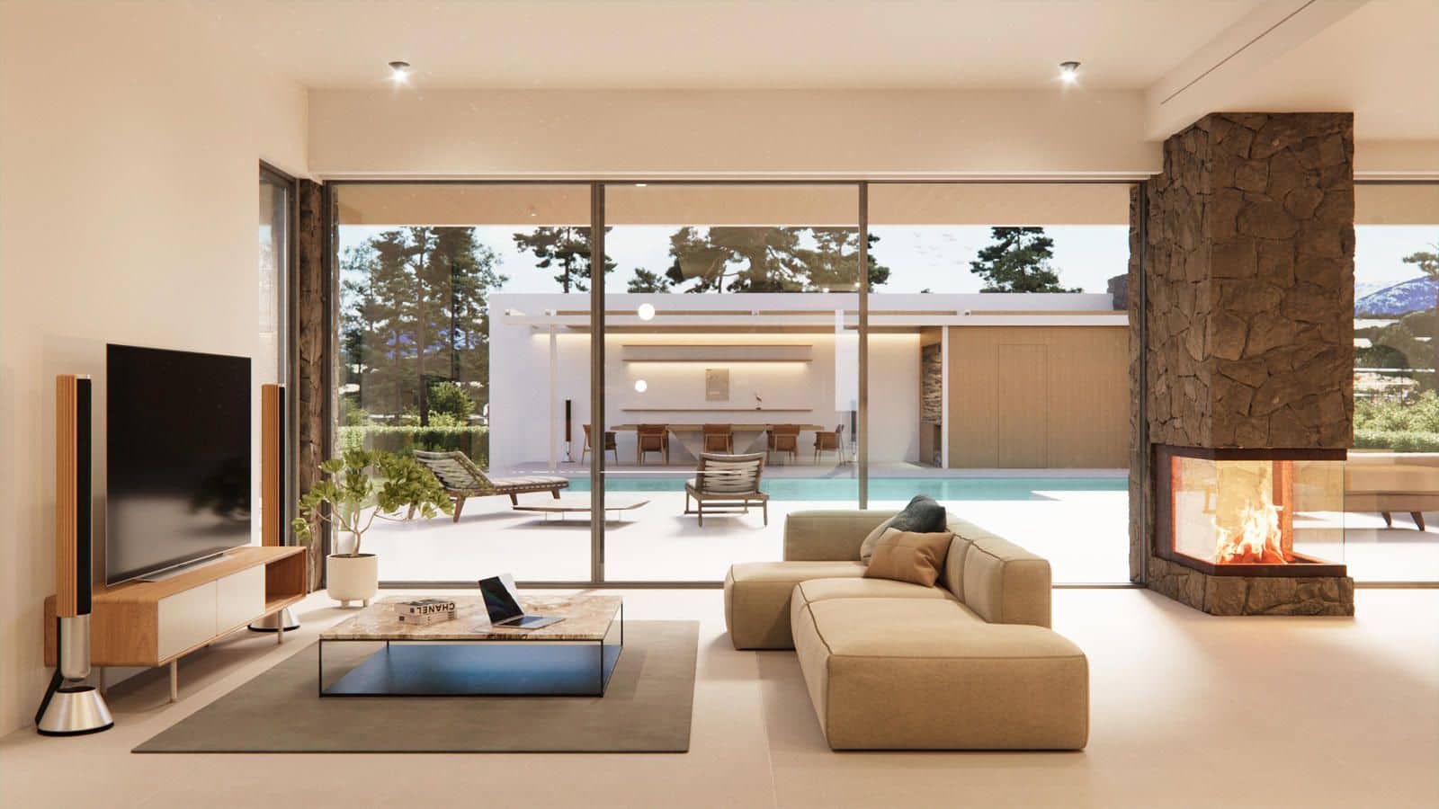 5 soveværelse Byhus til salg i Pollensa / Pollenca med swimmingpool garage - € 3.800.000 (Ref: 9523210)