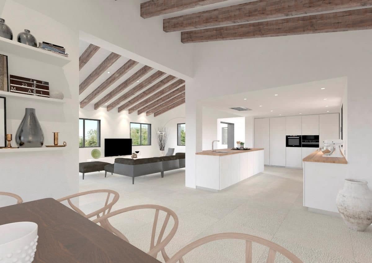 4 soveværelse Finca/Landehus til salg i Pollensa / Pollenca med swimmingpool garage - € 4.750.000 (Ref: 9523227)