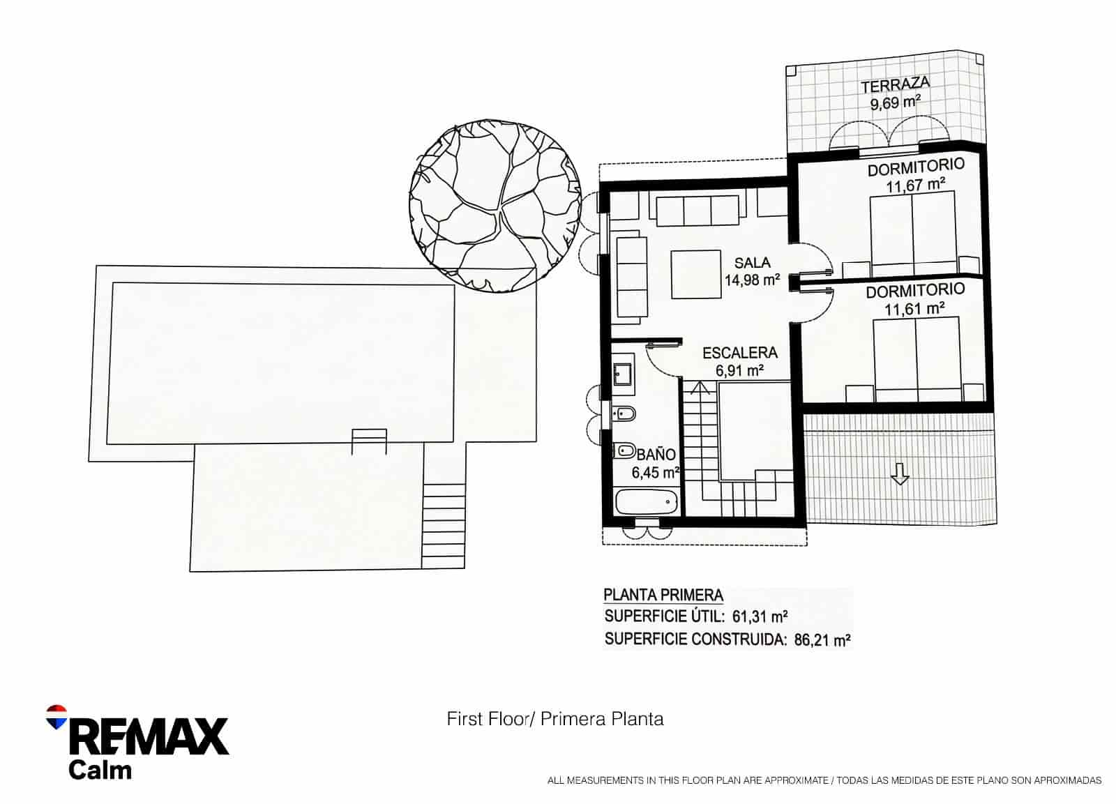 6 chambre Finca/Maison de Campagne à vendre à Santa Maria del Cami avec piscine garage - 1 100 000 € (Ref: 9694235)