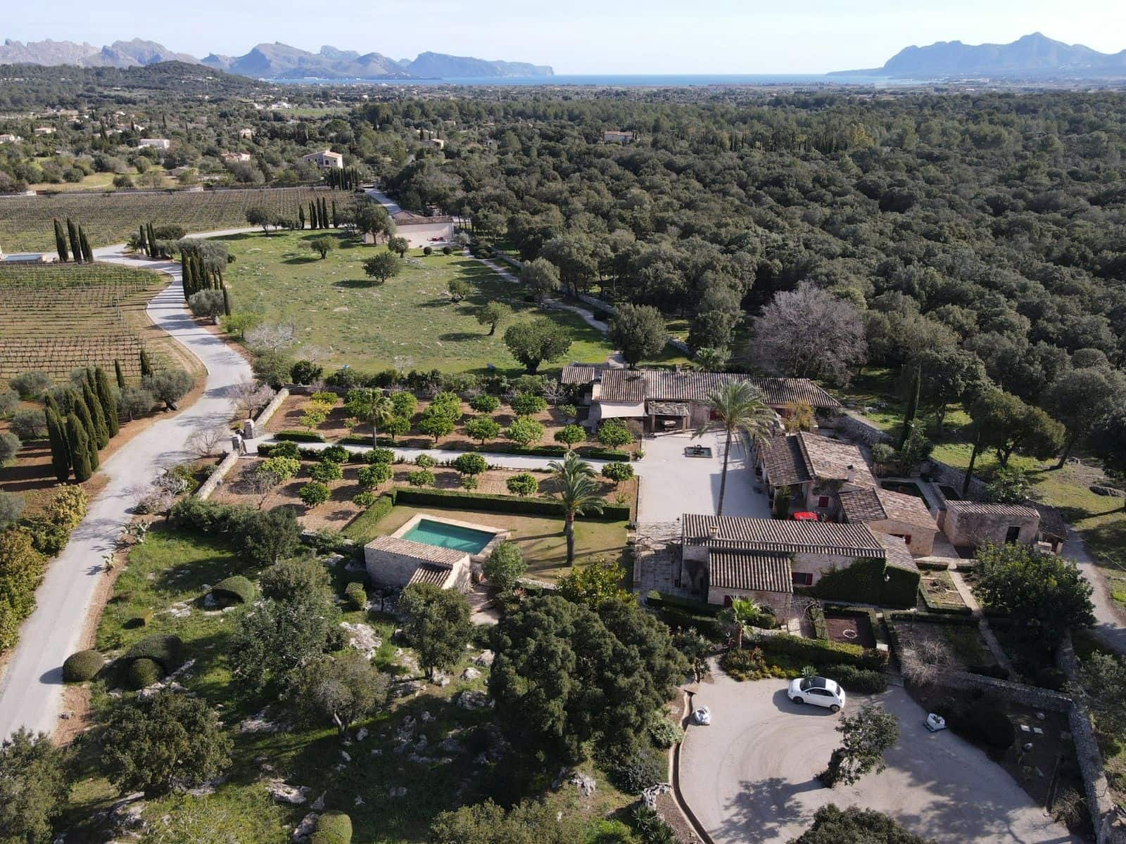 5 sovrum Finca/Hus på landet till salu i Pollensa / Pollenca med pool - 7 650 000 € (Ref: 9777110)