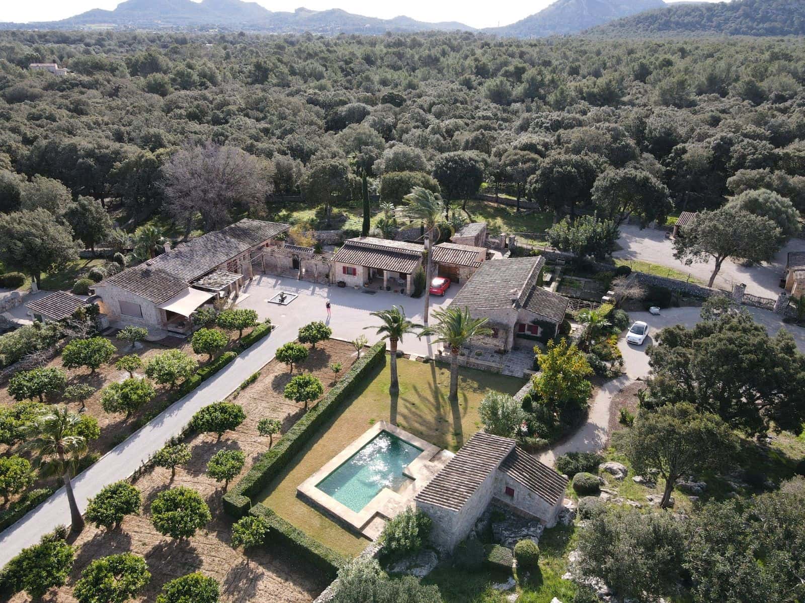 5 sovrum Finca/Hus på landet till salu i Pollensa / Pollenca med pool - 7 650 000 € (Ref: 9777110)