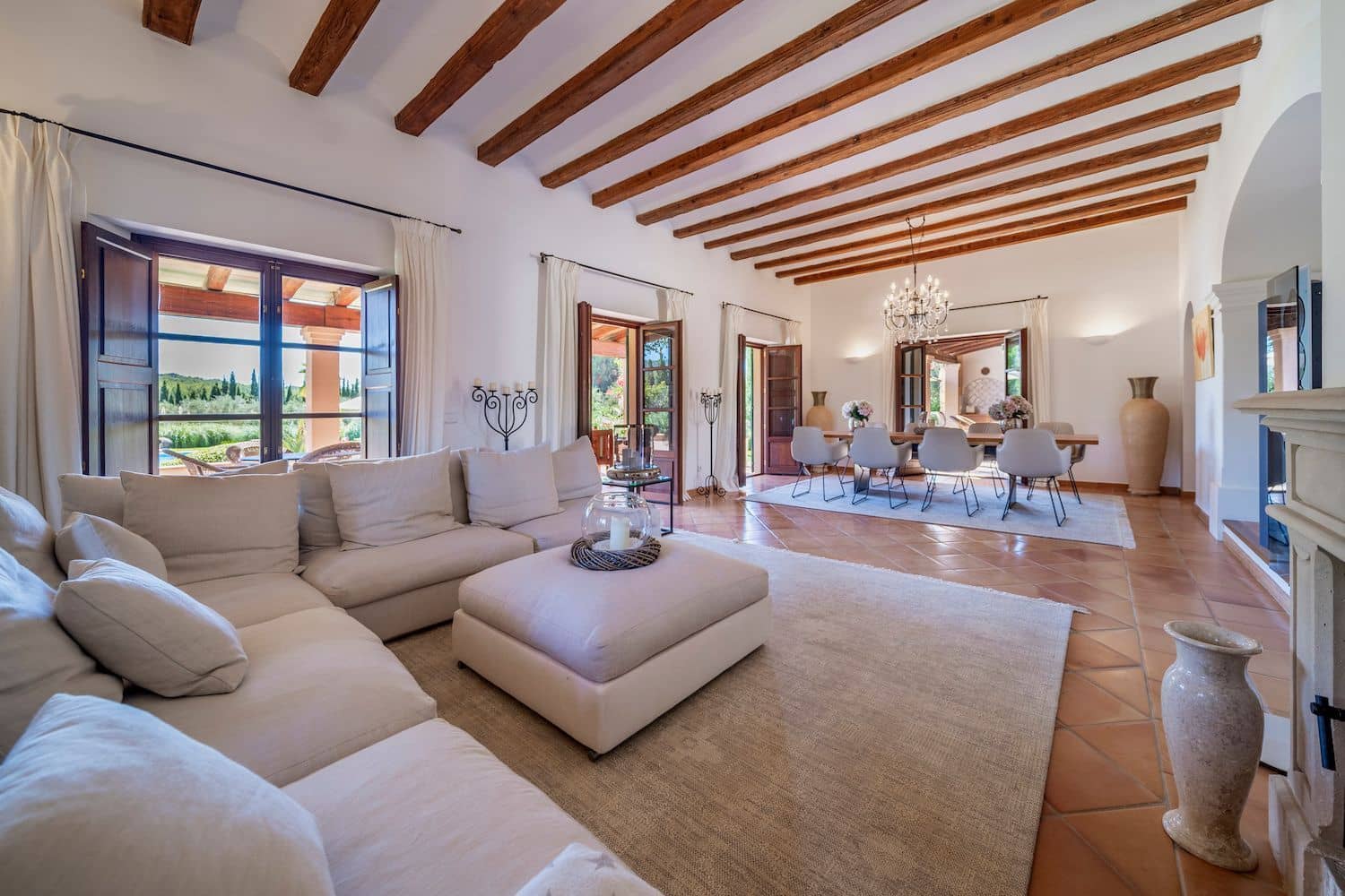 5 chambre Finca/Maison de Campagne à vendre à Calvia avec piscine - 7 250 000 € (Ref: 7829682)