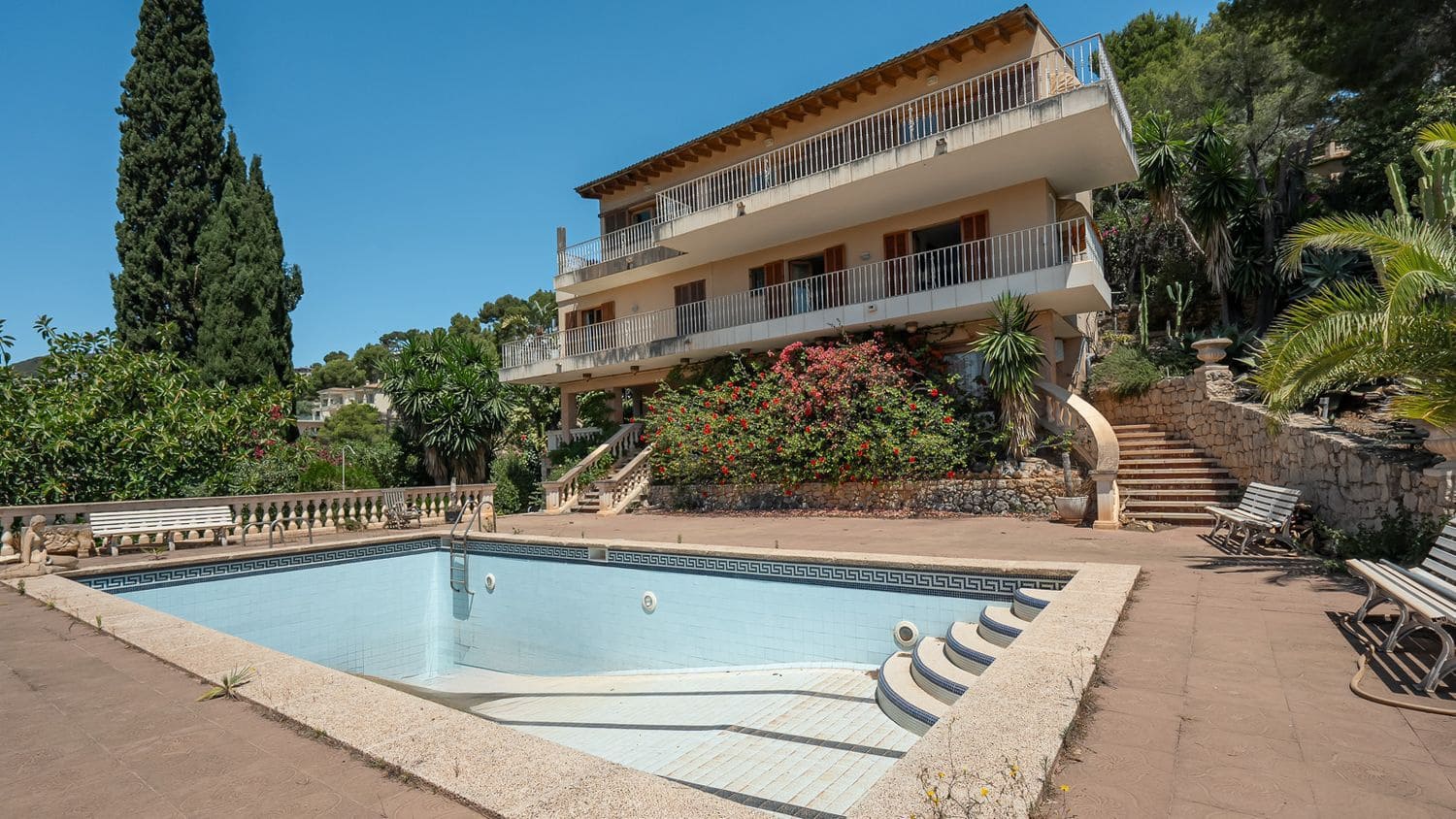 5 chambre Villa/Maison à vendre à Son Vida avec piscine - 4 500 000 € (Ref: 8412825)