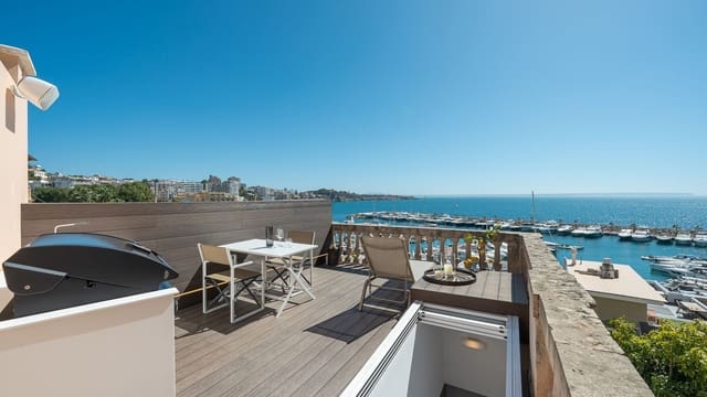 2 soveværelse Penthouse til salg i San Agustín / Sant Agustí, Palma de Mallorca med swimmingpool - € 1.480.000 (Ref: 8932529)