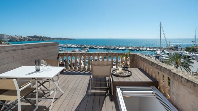 2 soveværelse Penthouse til salg i San Agustín / Sant Agustí, Palma de Mallorca med swimmingpool - € 1.480.000 (Ref: 8932529)