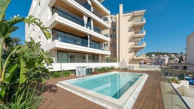3 soveværelse Lejlighed til salg i Portopi, Palma de Mallorca med swimmingpool - € 2.300.000 (Ref: 9007784)