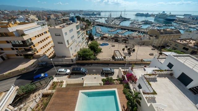 3 soveværelse Lejlighed til salg i Portopi, Palma de Mallorca med swimmingpool - € 2.300.000 (Ref: 9007784)