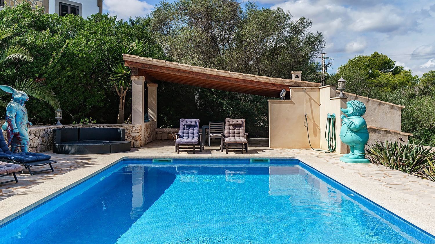 3 makuuhuone Huvila myytävänä paikassa Cala Santanyi mukana uima-altaan - 1 390 000 € (Ref: 9312645)