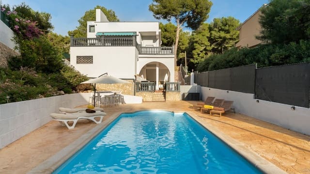 4 Zimmer Villa zu verkaufen in Costa de la Calma, Calvià mit Pool - 1.950.000 € (Ref: 9468220)