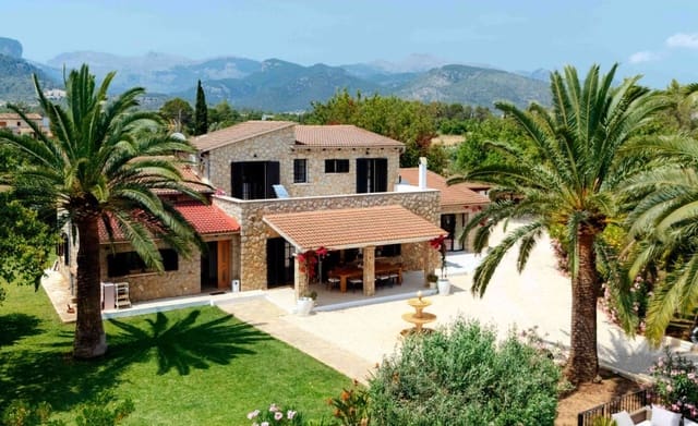 8 chambre Finca/Maison de Campagne à vendre à Binissalem avec piscine - 3 400 000 € (Ref: 9601086)