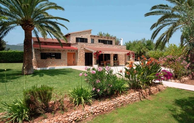 8 chambre Finca/Maison de Campagne à vendre à Binissalem avec piscine - 3 400 000 € (Ref: 9601086)