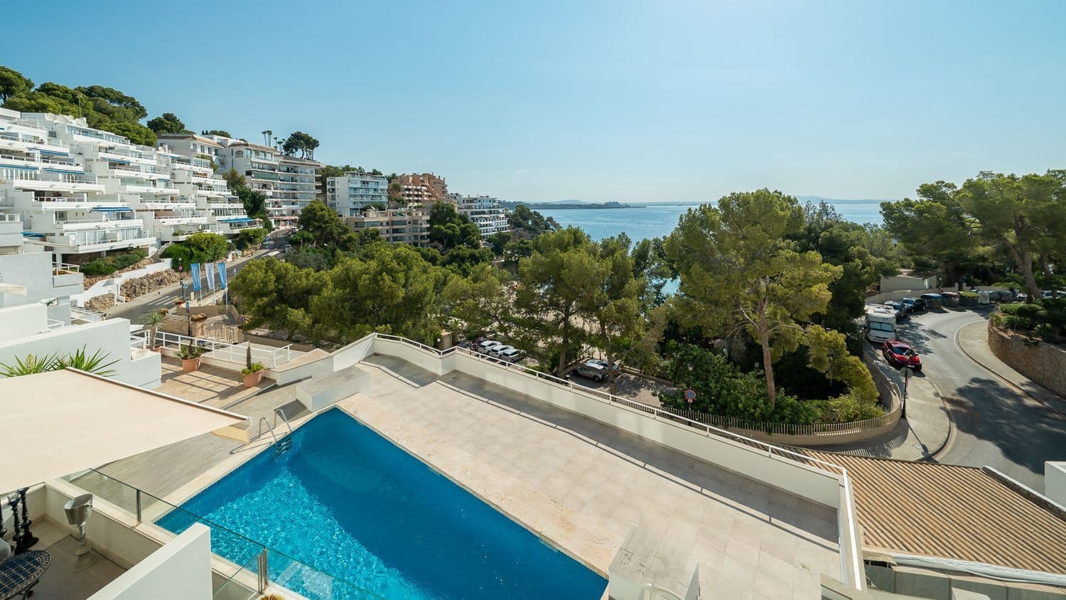 2 Zimmer Apartment zu verkaufen in Illetas mit Pool - 995.000 € (Ref: 9677001)