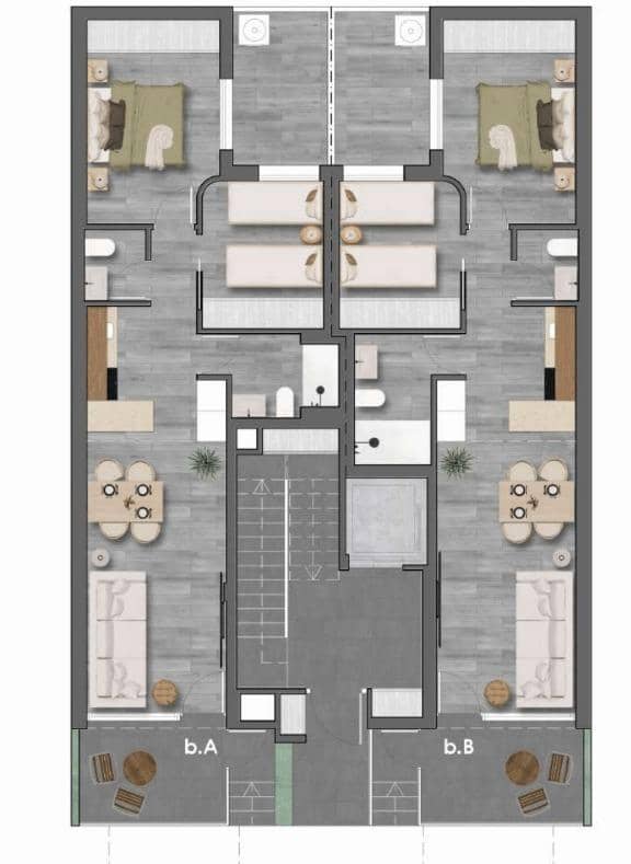 2 makuuhuone Huoneisto myytävänä paikassa El Mojon mukana uima-altaan - 275 000 € (Ref: 10032071)