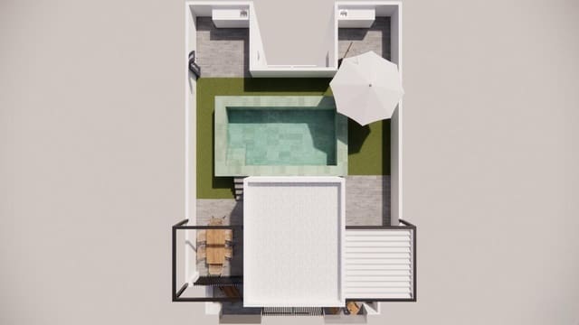 2 makuuhuone Huoneisto myytävänä paikassa El Mojon, Pilar de la Horadada mukana uima-altaan - 275 000 € (Ref: 10032071)