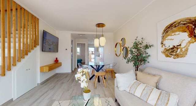 3 soverom Rekkehus til salgs i Pilar de la Horadada med svømmebasseng garasje - € 299 000 (Ref: 9895317)