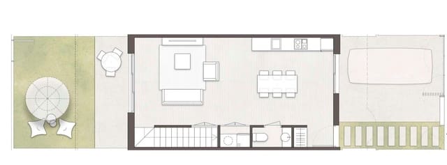 2 sypialnia Apartament na sprzedaż w Pilar de la Horadada z basenem garażem - 314 900 € (Ref: 9895318)