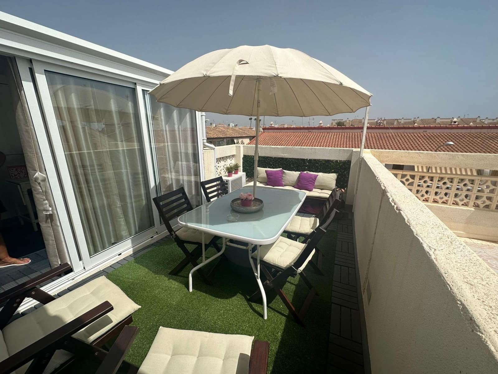 Bungalow de 2 chambres de location de vacances à El Mojon - 1 200 € (Ref: 9895321)