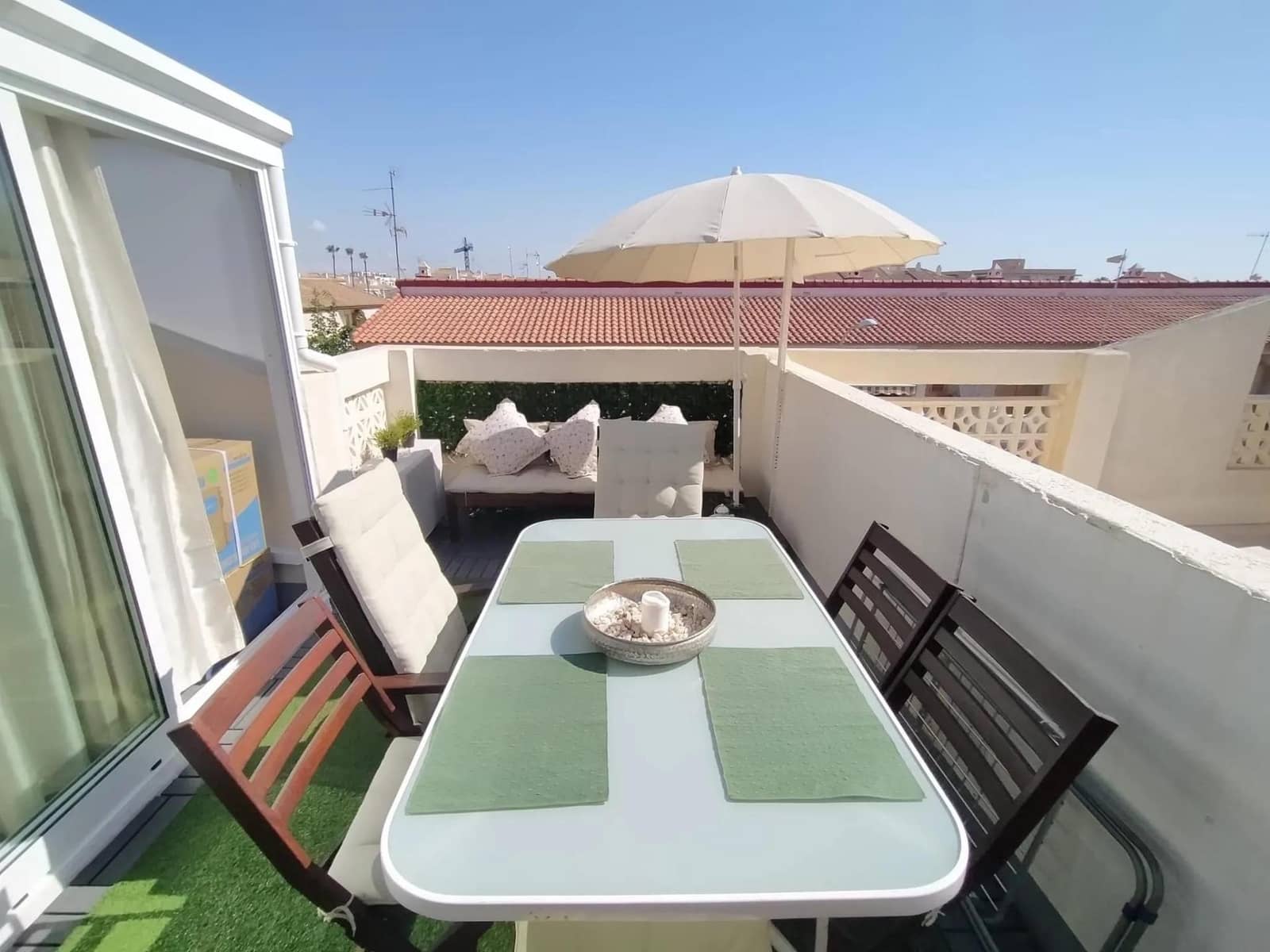 Bungalow de 2 chambres de location de vacances à El Mojon - 1 200 € (Ref: 9895321)
