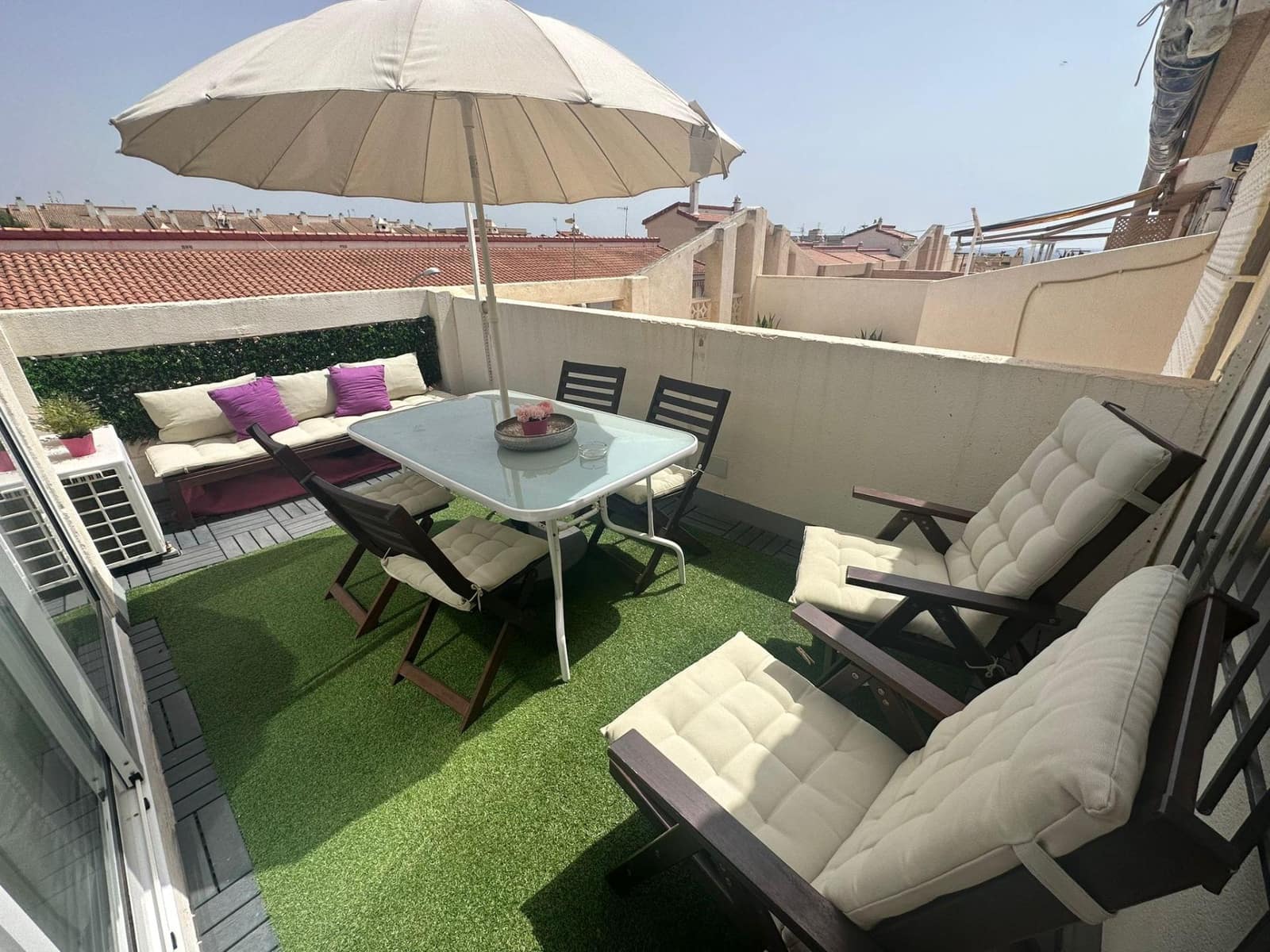 Bungalow de 2 chambres de location de vacances à El Mojon - 1 200 € (Ref: 9895321)