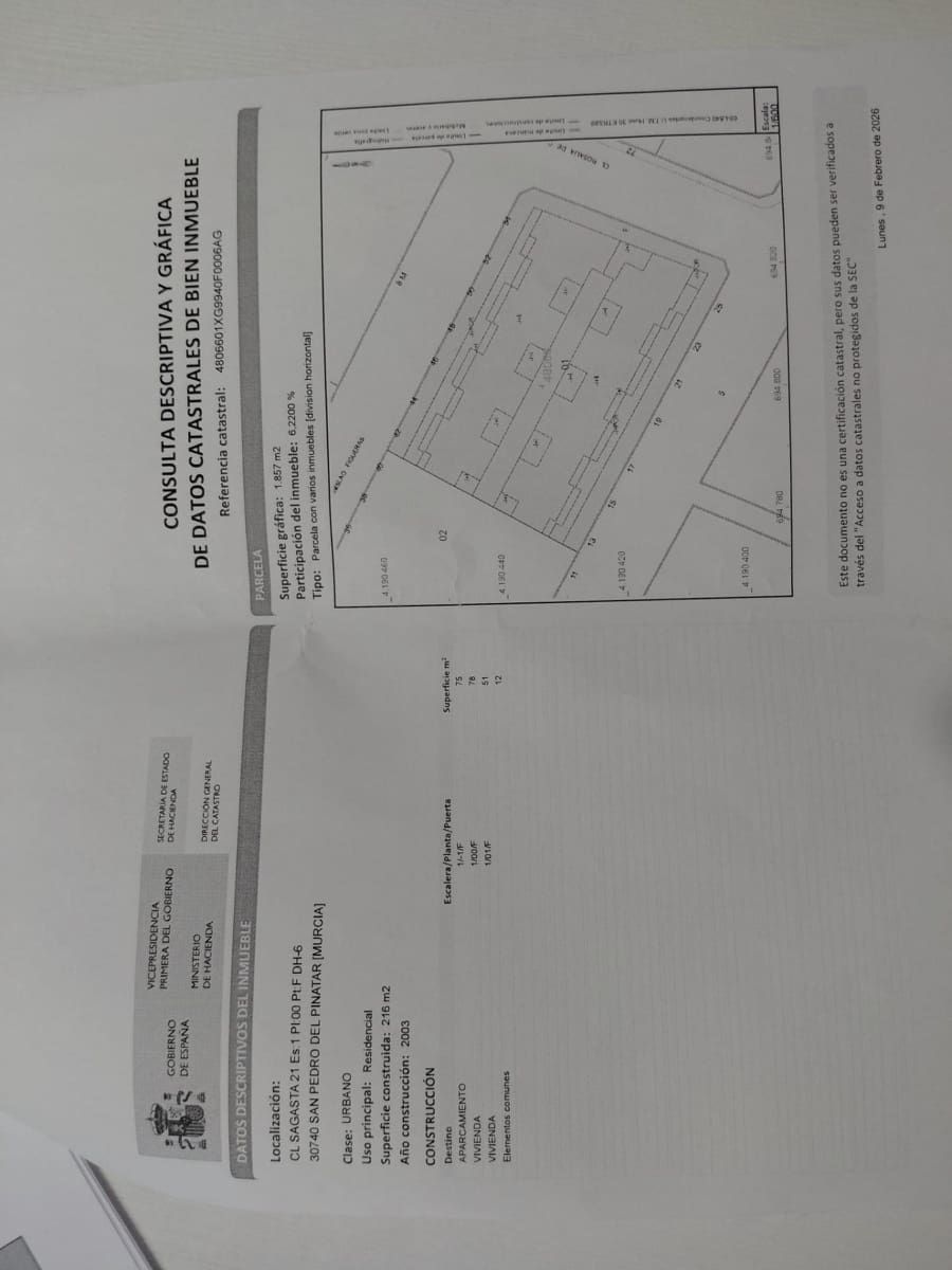 5 soverom Rekkehus til salgs i San Pedro del Pinatar - € 280 000 (Ref: 9895326)