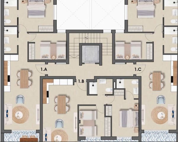 2 makuuhuone Huoneisto myytävänä paikassa Torre de la Horadada, Pilar de la Horadada - 275 900 € (Ref: 9895334)