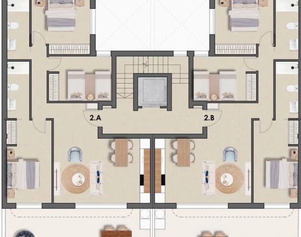 2 makuuhuone Huoneisto myytävänä paikassa Torre de la Horadada, Pilar de la Horadada - 275 900 € (Ref: 9895334)